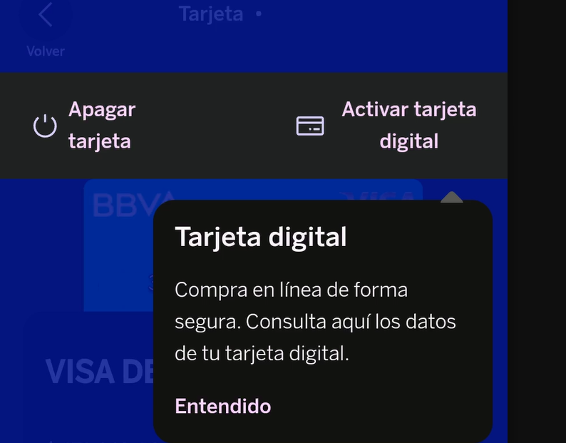 BBVA Activar Tarjeta Digital